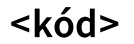 Kód